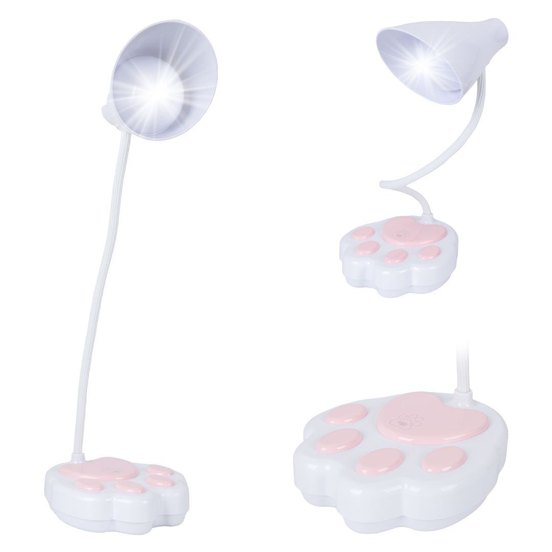 20 LEDLİ 2.5 WATT ŞARJLI ESNEK MASA LAMBASI (OM-114) (5271)