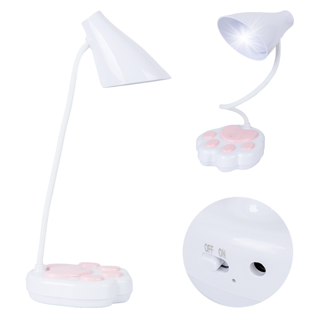 20 LEDLİ 2.5 WATT ŞARJLI ESNEK MASA LAMBASI (OM-114) (5271)