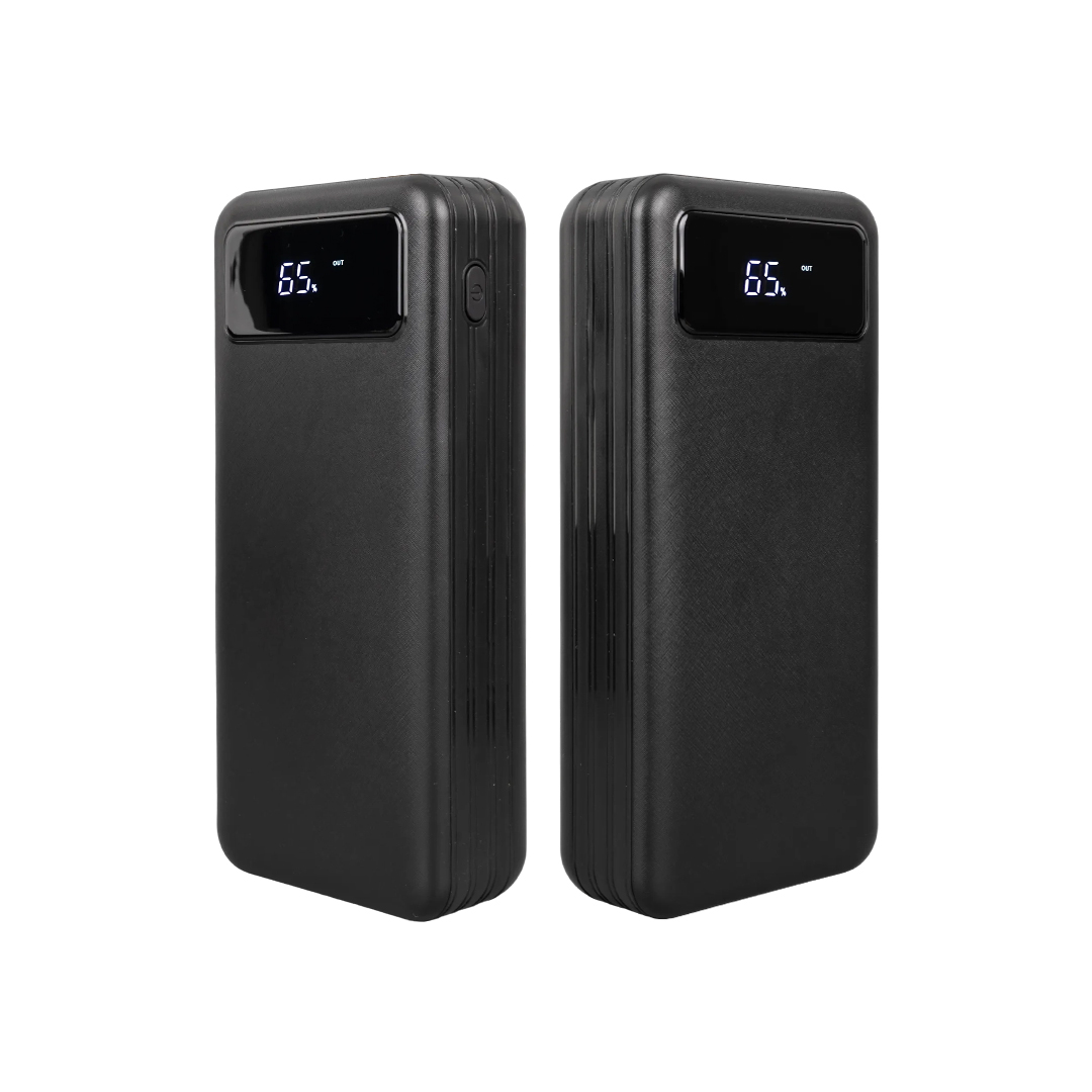 20000 MAH DİJİTAL GÖSTERGELİ USB-MICRO-LIGHTNING-TYPE-C GİRİŞLİ VE KABLOLU POWERBANK (5271)