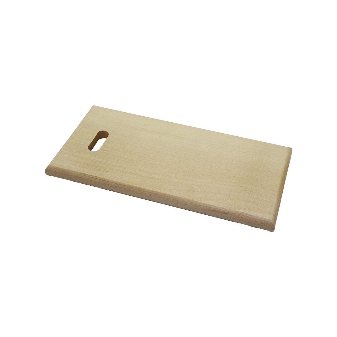 20X40CM   KALIN=2.5CM  AHŞAP KESİM PANOSU - ET TAHTASI  EL GEÇMELİ KULP (5271)
