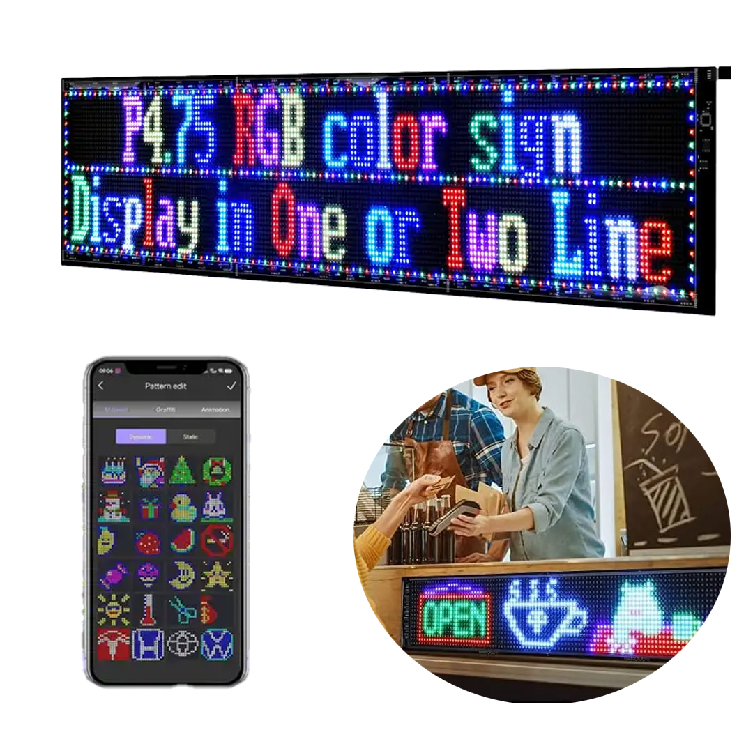 23,2X102CM KAYAN YAZI LED TABELA (5271)