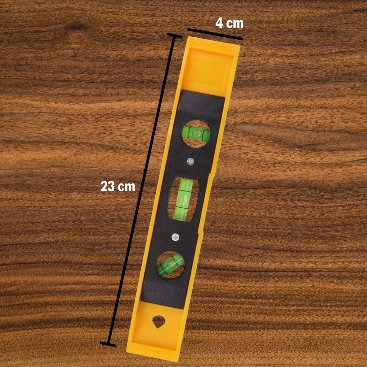 23 cm Uzunluğunda Mini Mıknatıslı Su Terazisi (5271)