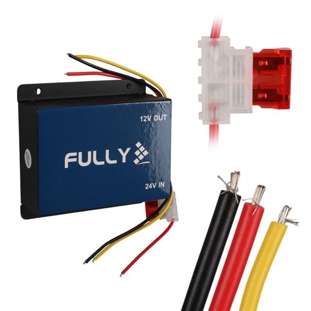 24V/12V DC-DC 30 Amper Oto Akü Voltaj Konvertör Oto-Kamyon-Tır Uyumlu (5271)