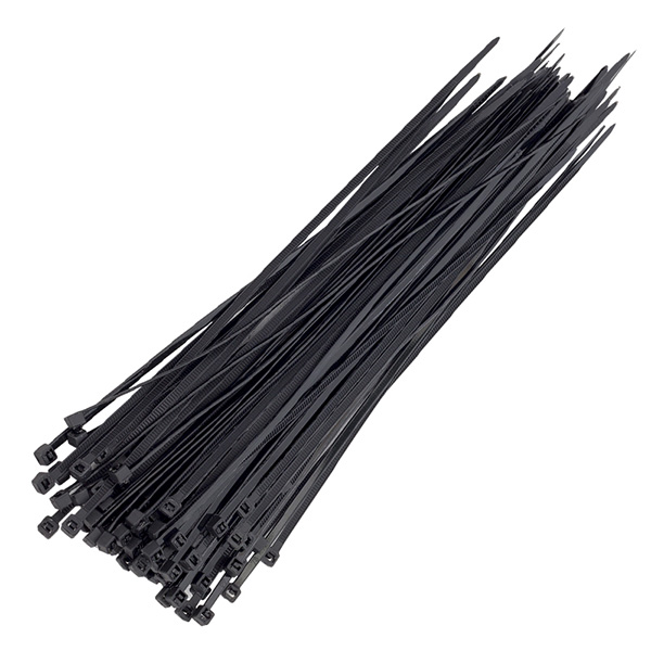 25 CM 3.6 MM SİYAH KABLO BAĞI (100LÜ PAKET) (5271)