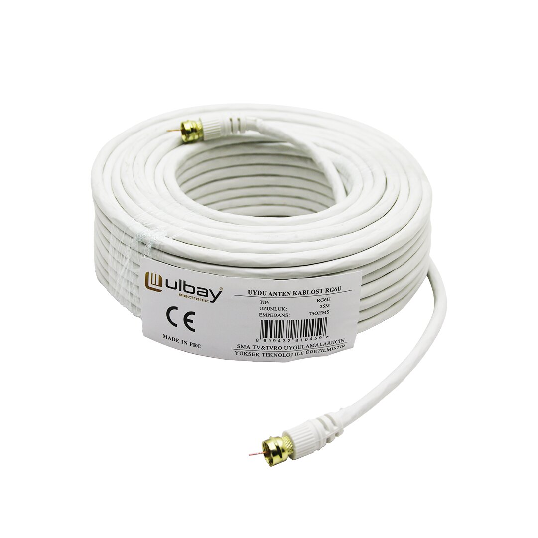 25 METRE RG6U UYDU ANTEN KABLOSU (5271)