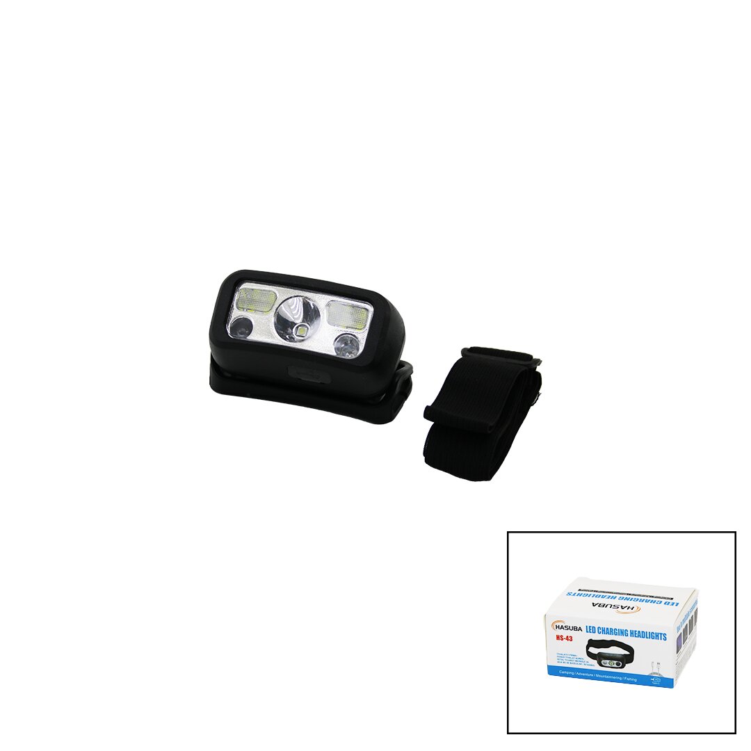 2IN1=TEK GÖZ LED - 2 GÖZ LED MİNİ KAFA LAMBASI FENER USB ŞARJLI (5271)