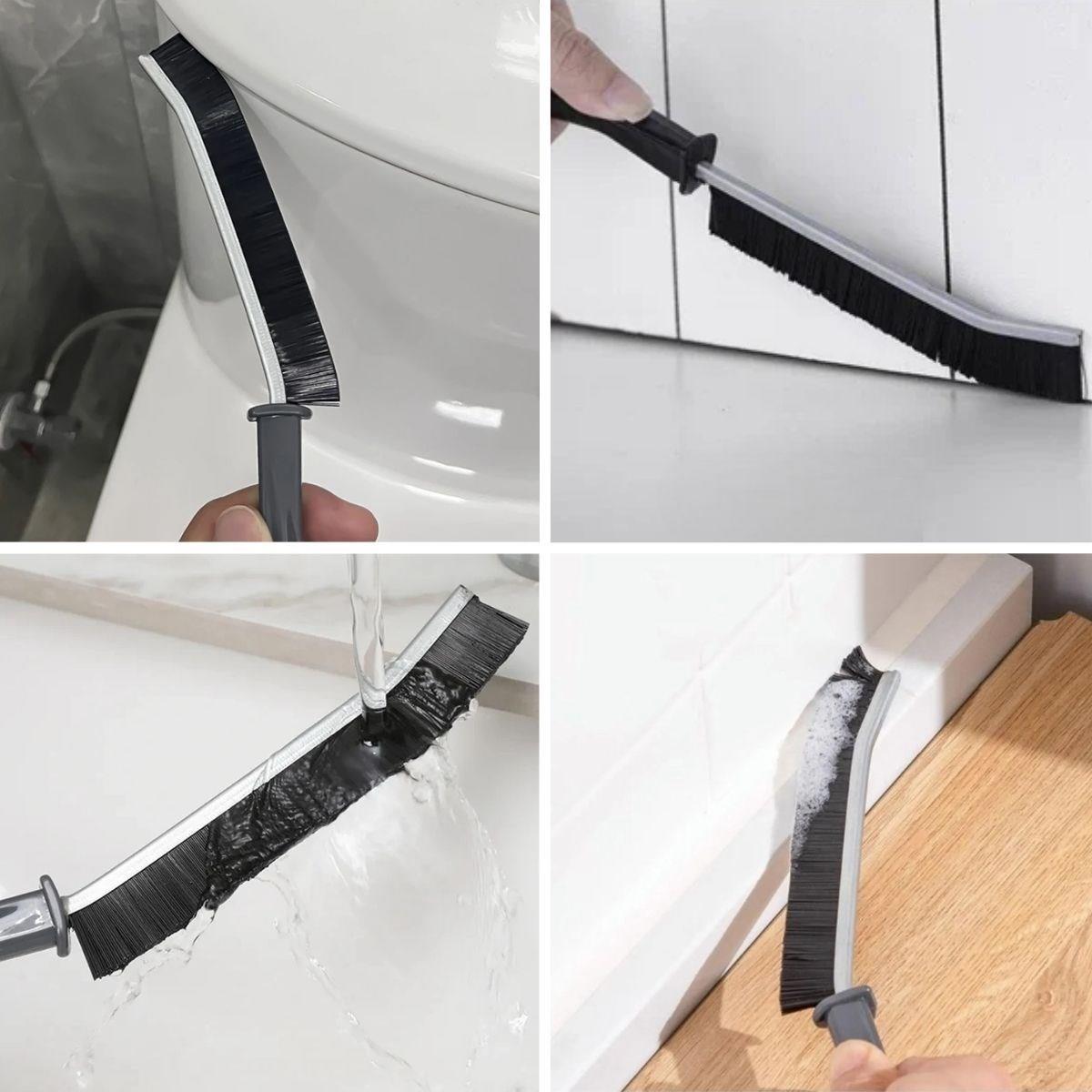 2li Çok Amaçlı Multi Ince Temizlik Fırçası Derz Arası Banyo Mutfak Lavabo Detay Temizleme Fırçası (5271)