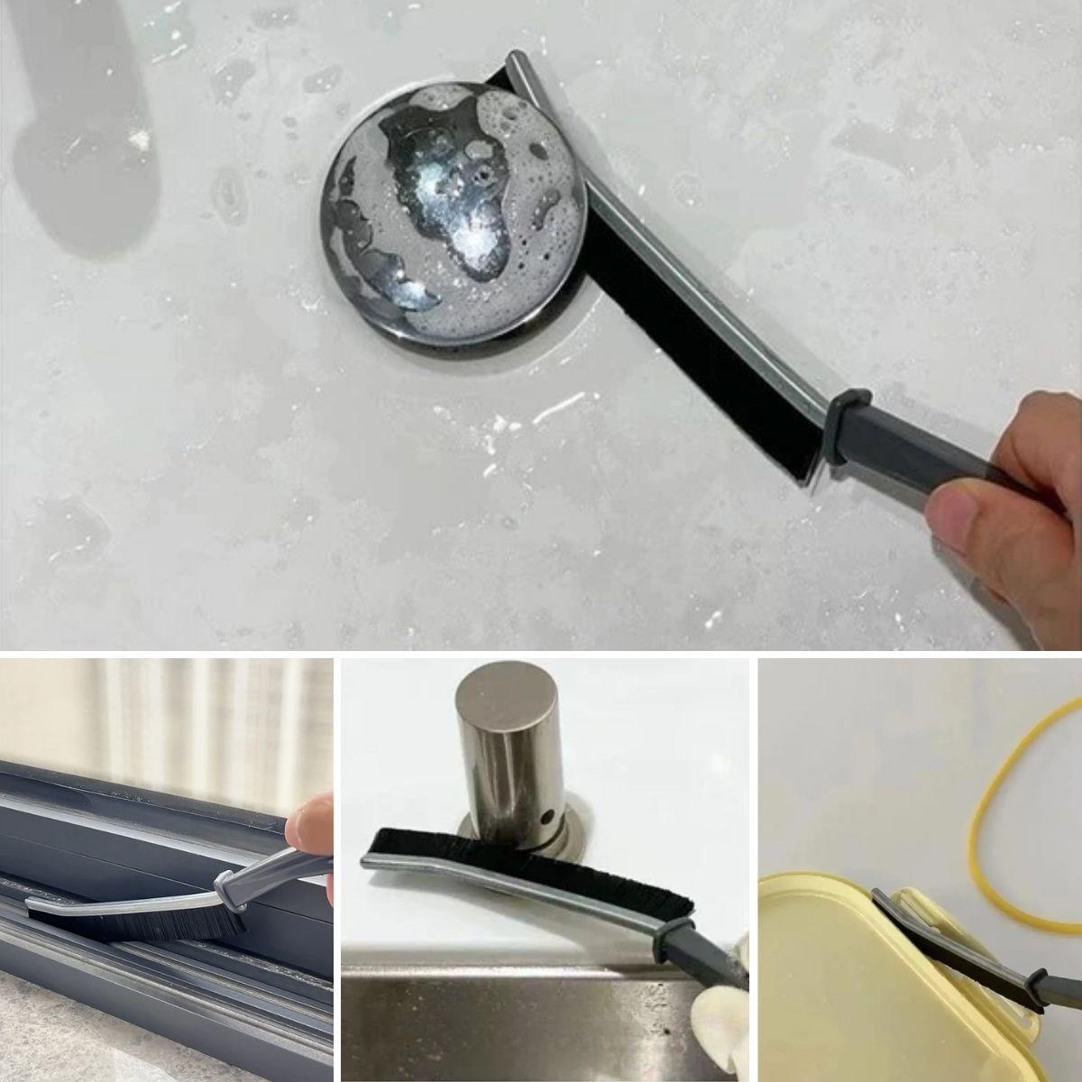 2li Çok Amaçlı Multi Ince Temizlik Fırçası Derz Arası Banyo Mutfak Lavabo Detay Temizleme Fırçası (5271) 2li Çok Amaçlı Multi Ince Temizlik Fırçası Derz Arası Banyo Mutfak Lavabo Detay Temizleme Fırçası (5271)