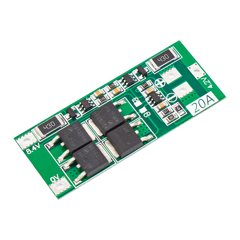 2S 8,4V 20A  ŞARJ VE DEŞARJ KORUMA KARTI (8.4V MATKAPLAR İÇİN KULLANILIR) (5271)