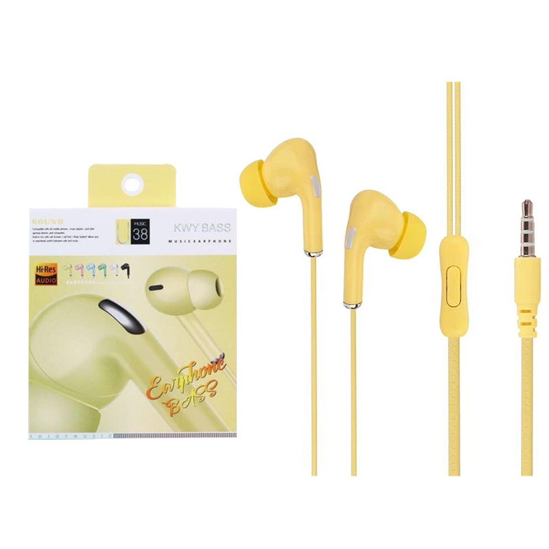 3.5 MM JACKLI MİKROFONLU KULAKİÇİ KULAKLIK (5271)