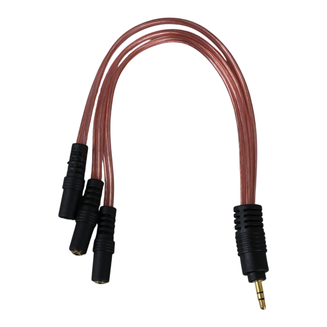 3.5 MM STEREO ERKEK/3 X 3.5 MM STEREO DİŞİ 5+1 KABLO (5271)