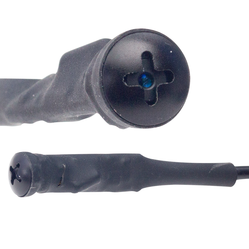 3.6MM 800 TVL 1/4 SENSOR SES ÇIKIŞLI SİYAH VİDA MODEL MİNİ KAMERA (5271)