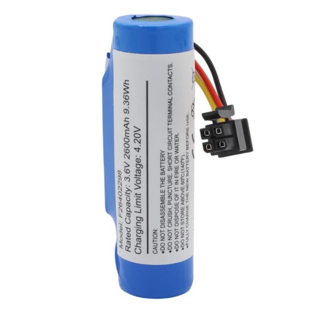 3.6V 2600mAh 4 Pin Soketli Beko Yazar Kasa Pos Cihazı Pili 18650 Lityum Batarya (VPS906R) (5271) 3.6V 2600mAh 4 Pin Soketli Beko Yazar Kasa Pos Cihazı Pili 18650 Lityum Batarya (VPS906R) (5271)