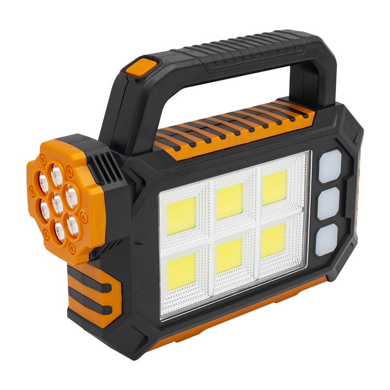 3 ÇALIŞMA MODLU 6 COB LEDLİ TAŞINABİLİR SOLAR LAMBA (5271)