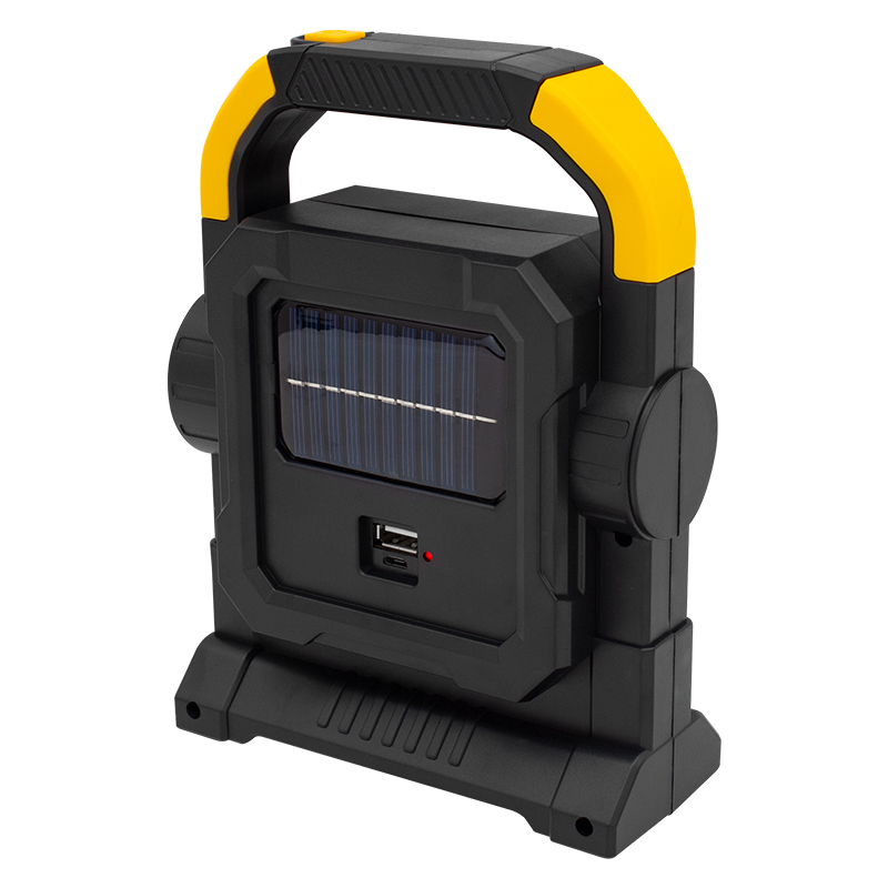 3 ÇALIŞMA MODLU COB LEDLİ SOLAR TAŞINABİLİR ŞARJLI SOLAR LAMBA (5271)