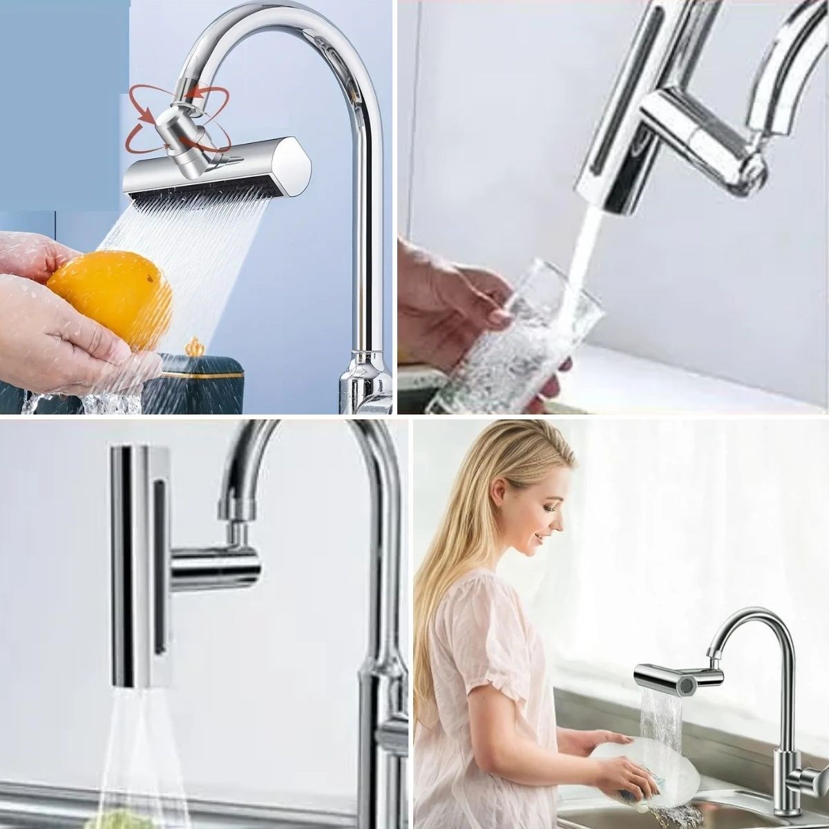 3 Farklı Modlu Çok Amaçlı Musluk Adaptörü Evrensel Musluk Başlığı Şelale Musluk (5271) 3 Farklı Modlu Çok Amaçlı Musluk Adaptörü Evrensel Musluk Başlığı Şelale Musluk (5271)