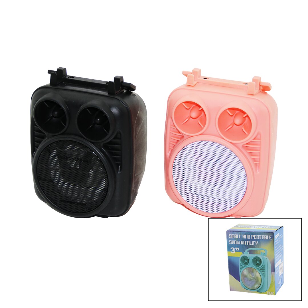 3 İNÇ   BLUETOOTH SPEAKER USB ŞARJLI SD CARD - USB GİRİŞLİ (5271)