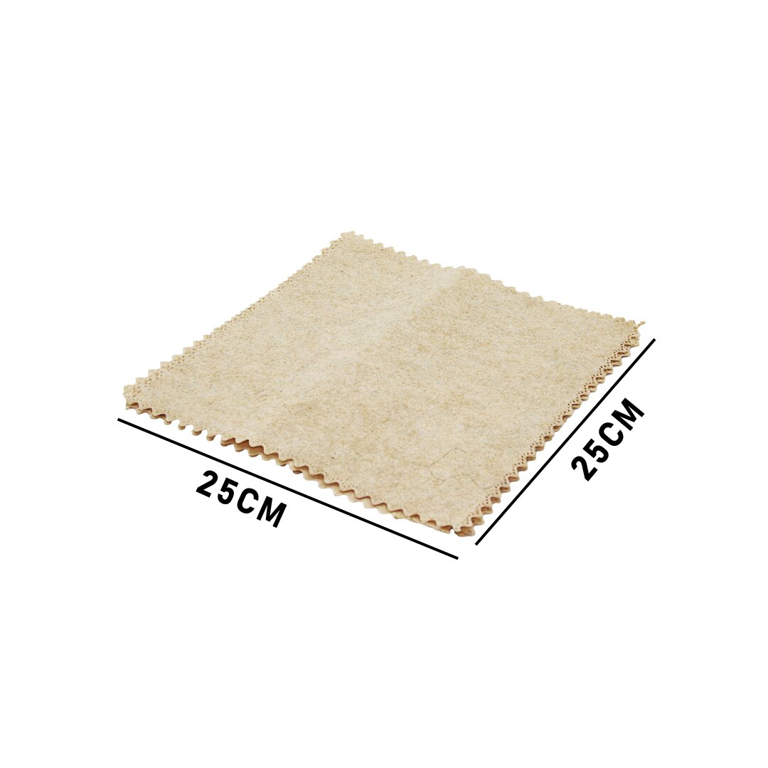 3 PCS 25X25CM YEŞİL LİF KABAK BİTİKİ ÜRETİMİ SAF DOĞAL TEMİZLİK BEZİ (5271)