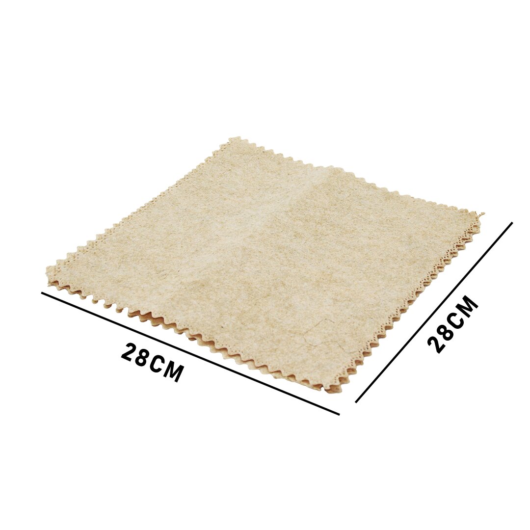 3 PCS 28X28CM YEŞİL LİF KABAK BİTİKİ ÜRETİMİ SAF DOĞAL TEMİZLİK BEZİ (5271)