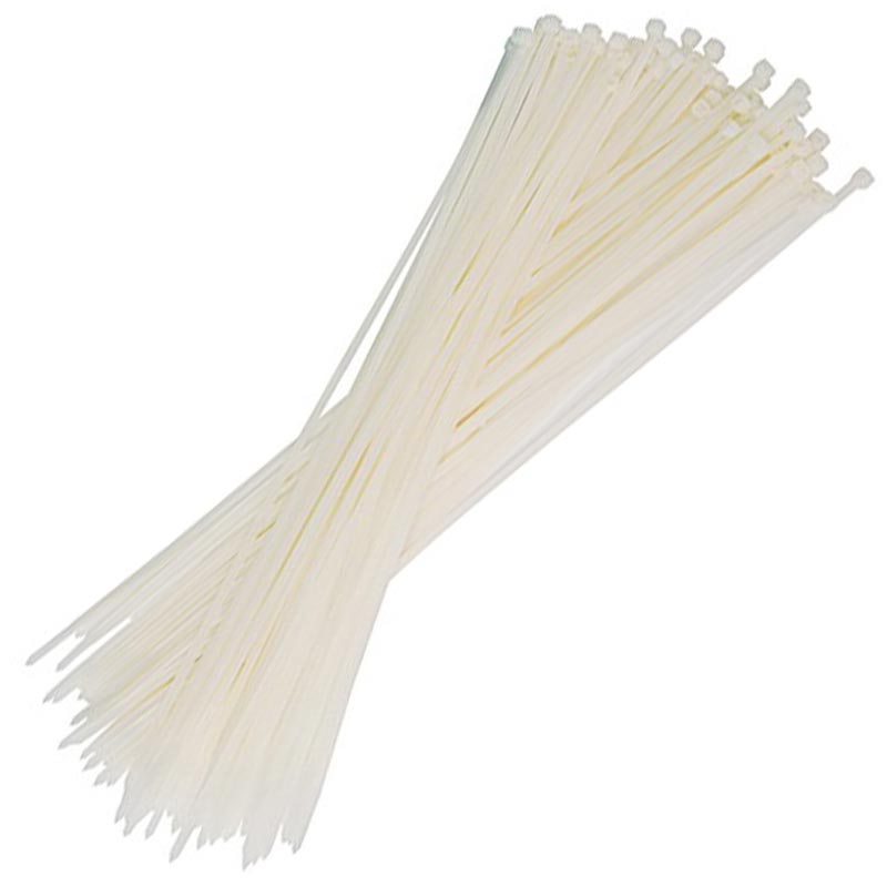 30 CM 3.6 MM KABLO BAĞI BEYAZ (100LÜ PAKET) (5271)