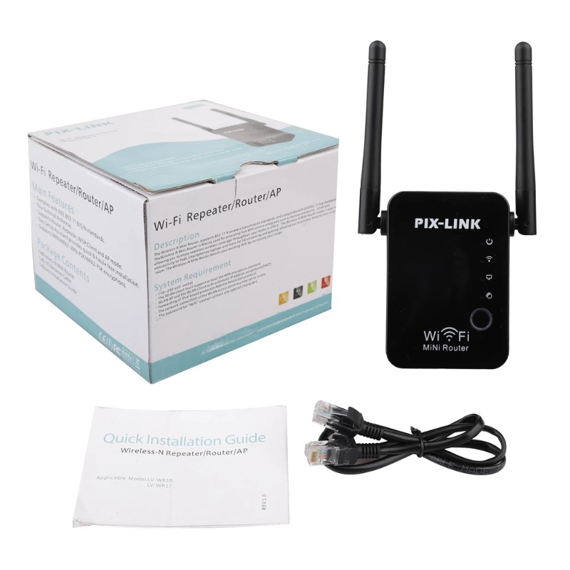 300 MBPS 2.4GHZ WİFİ REPEATER+AP DESTEKLİ SİNYAL GENİŞLETİCİ (5271) 300 MBPS 2.4GHZ WİFİ REPEATER+AP DESTEKLİ SİNYAL GENİŞLETİCİ (5271)