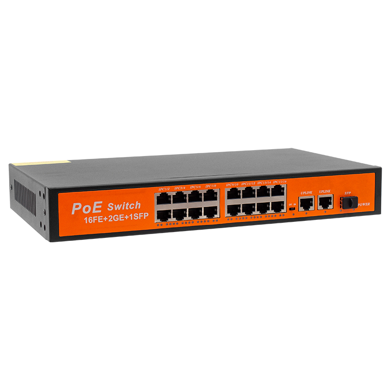 300W 10/100/1000 MBPS 16+3+SFP 16 PORT POE ETHERNET GIGABIT SWITCH (5271)