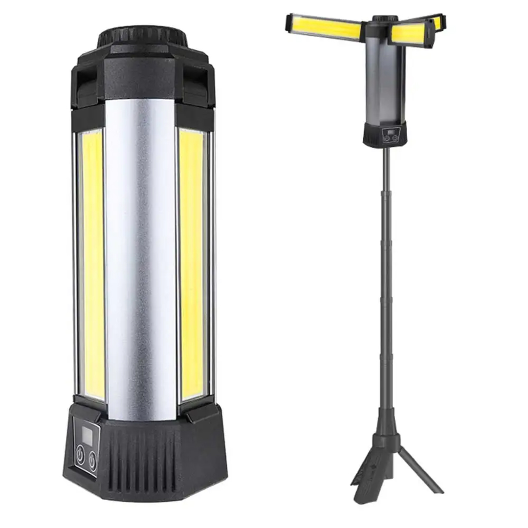 35 WATT USB - TYPE-C GİRİŞLİ P50 VE COB LEDLİ 3 KANATLI KOLLU ÇALIŞMA LAMBASI (5271)