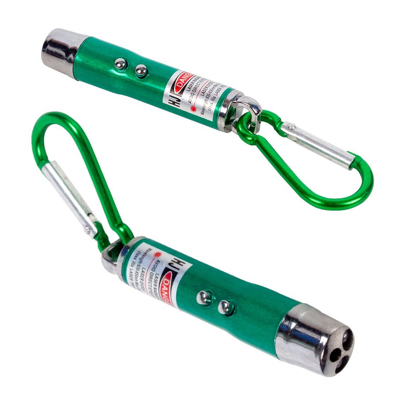 3IN1 KIRMIZI LASER POINT - PARA KONTROL VE EL FENERİ (5271)