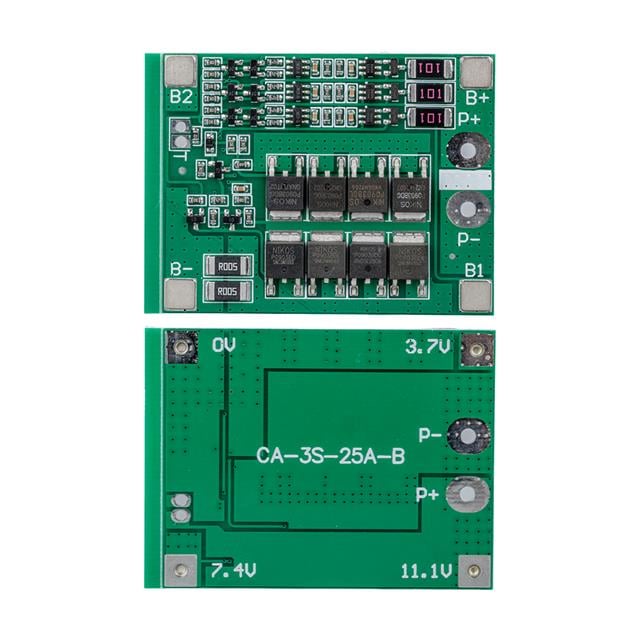 3S 25A BMS Devresi Lityum Batarya Şarj Modülü BMS-24227 (5271)