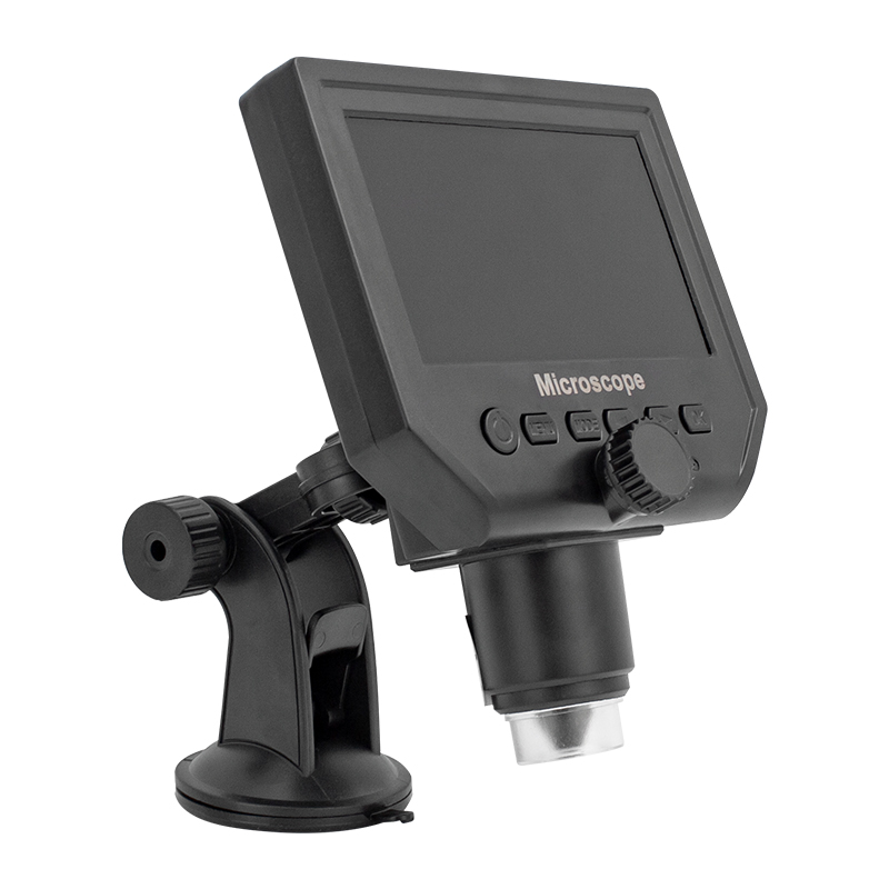 4.3 LCD DIGITAL EKRANLI 3.6 MP HD TAŞINABİLİR MİKROSKOP (1-600X ZOOM-LİTYUM PİLLİ) (5271)
