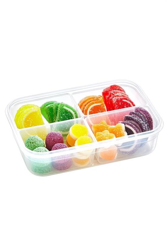 4 Bölmeli Sızdırmaz Contalı Kilitli Kapaklı 1 Litre Erzak Saklama Kabı -LC520 (5271) 4 Bölmeli Sızdırmaz Contalı Kilitli Kapaklı 1 Litre Erzak Saklama Kabı -LC520 (5271)