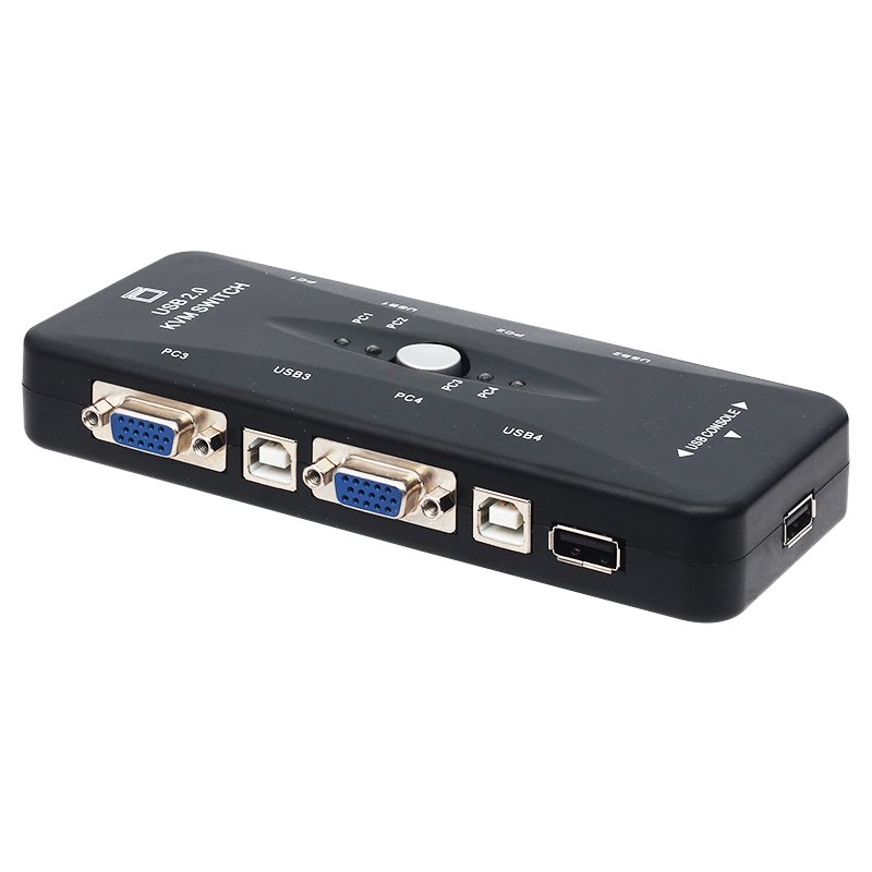 4 PORT USB MANUEL BUTONLU KWM SWİTCH (5271)