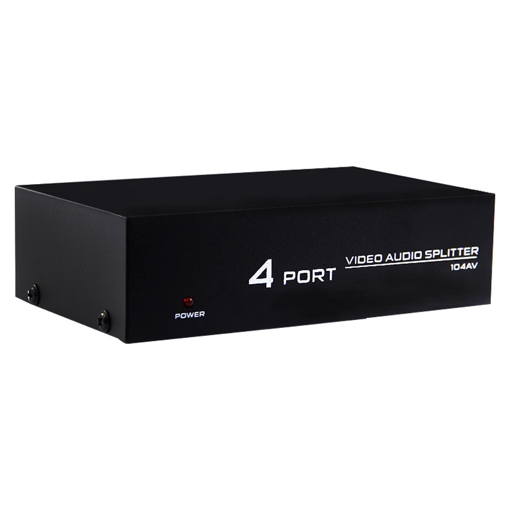 4 PORT VIDEO AUDIO SPLITTER DAĞITICI (5271)