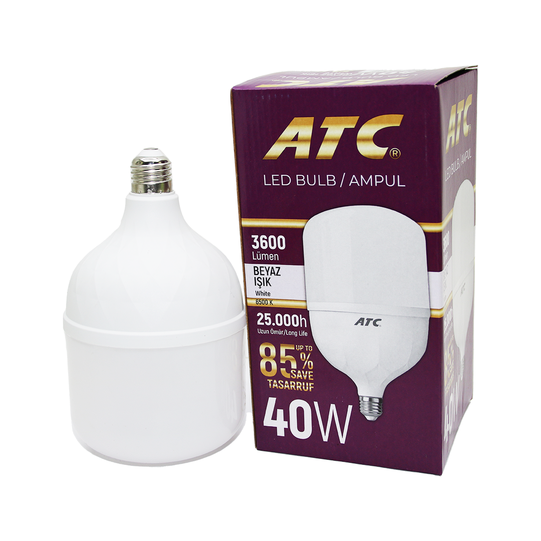 40W TORCH LED BULB AMPUL BEYAZ E27 (5271)