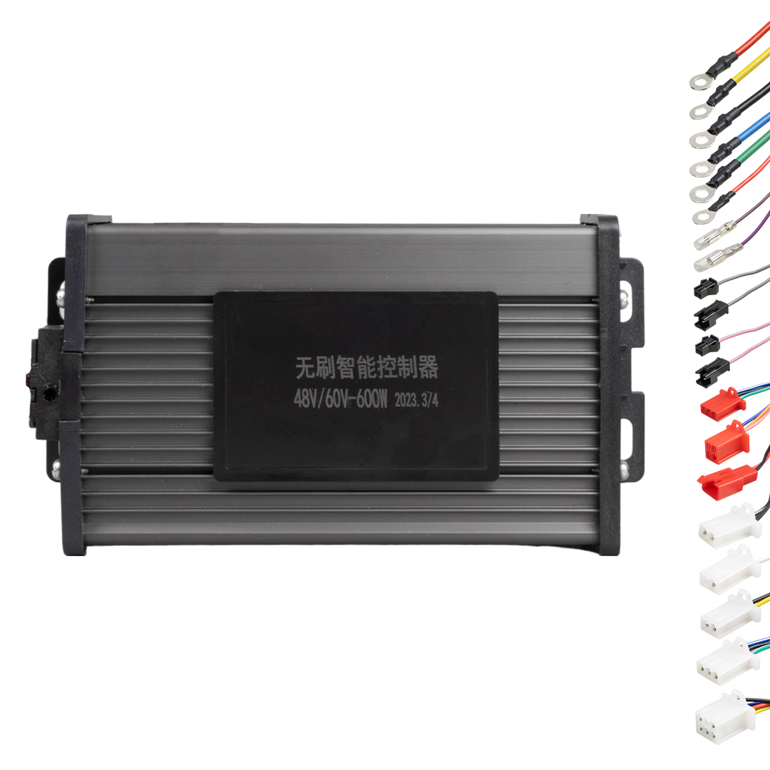 48V-60V 600W ELEKTRİKLİ BİSİKLET VE SCOOTER AKILLI GÜÇ KONTROL ÜNİTESİ (5271)