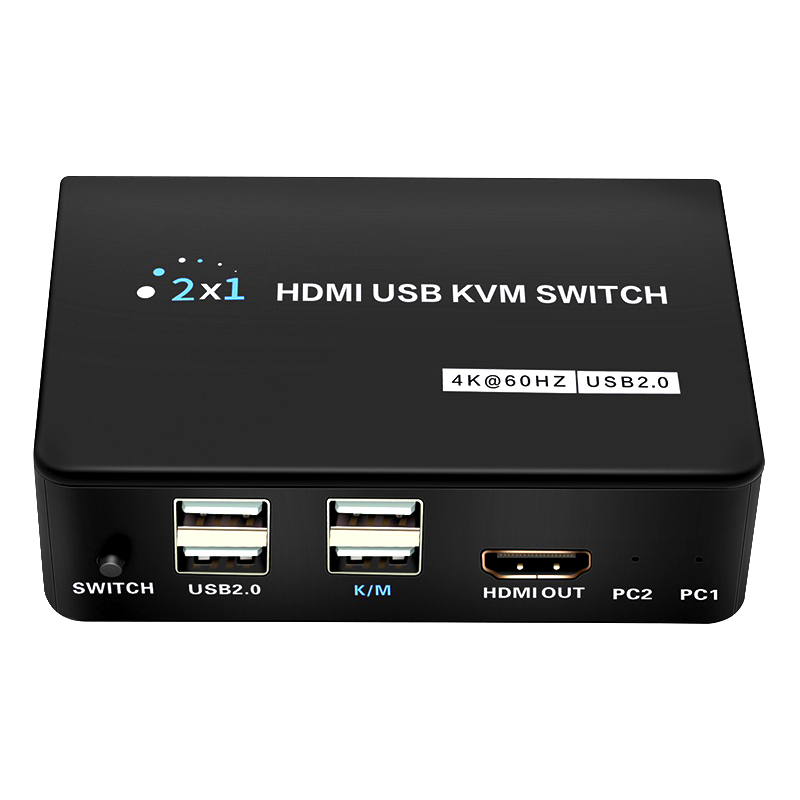 4K HDMI USB KVM SWITCH 2X1 (5271)