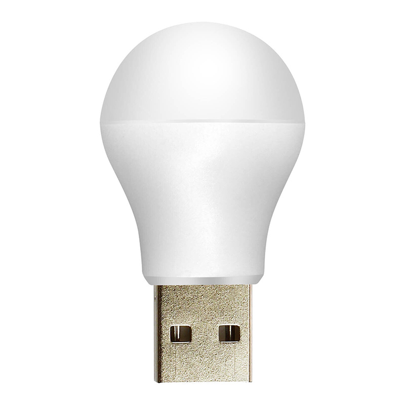 5 VOLT - 1 AMPER USB LED LAMBA BEYAZ (5271)