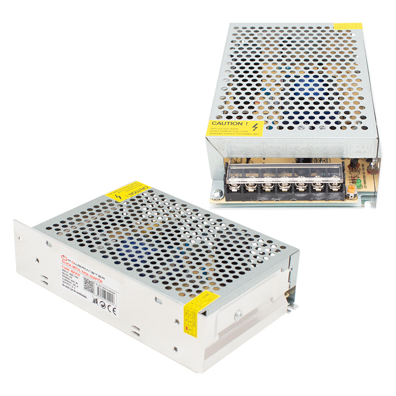 5 VOLT - 20 AMPER - 100 WATT METAL KALIN KASA ADAPTÖR (P10 PANELLER İÇİN) (5271)