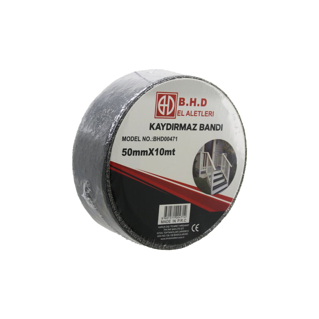 50MM X 10MT KAYDIRMAZ SİYAH BANT (5271)