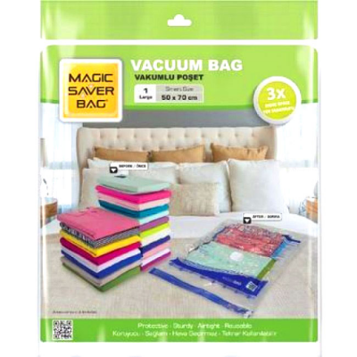 50X70 LARGE VAKUMLU POŞET HURÇ BAG (5271)