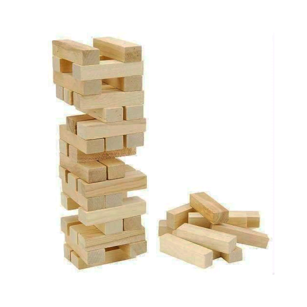 54 PARÇA  AHŞAP DENGE JENGA OYUNU (5271)
