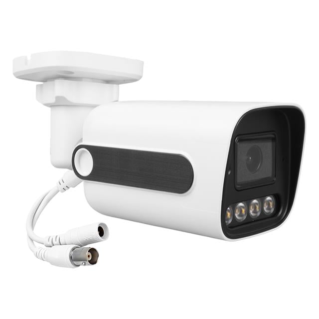 5MP 2.8MM 4 Warmled Fullcolor Plastik Kasa AHD Analog Bullet Güvenlik Kamerası PL-29098 (5271)