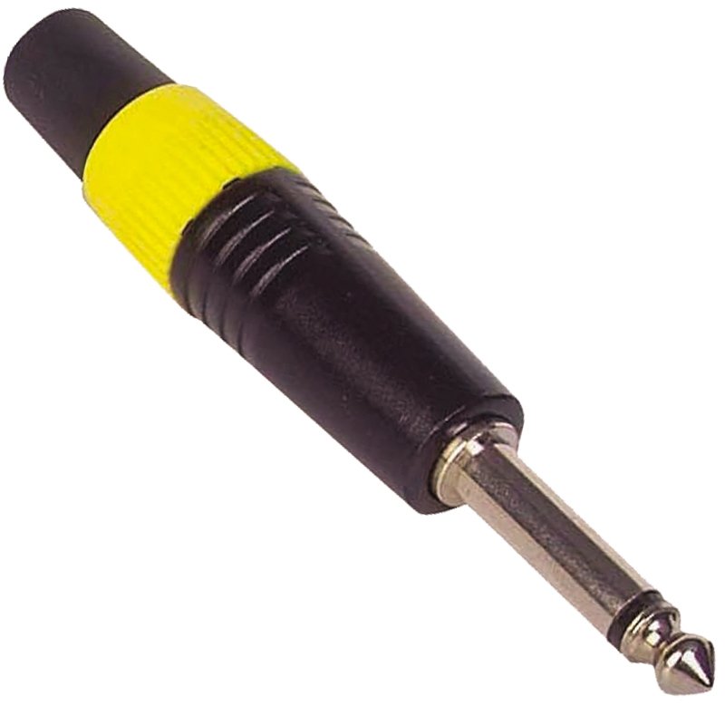 6.3 MM MONO GİTAR JACK FİŞ CANON TİPİ METAL NİKEL (5271)