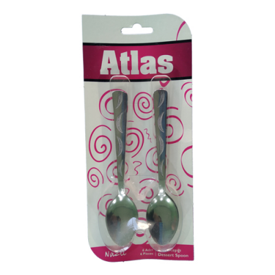 6 PARÇA  METAL TATLI KAŞIK (5271)