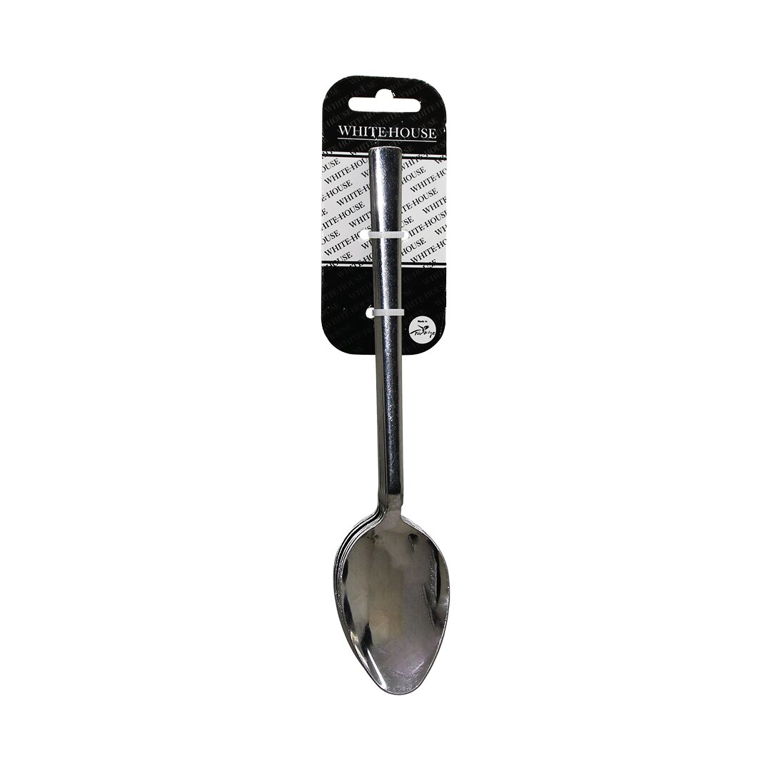 6 PARÇA EKO ÇUBUK SADE METAL YEMEK KAŞIK 2MM (5271)