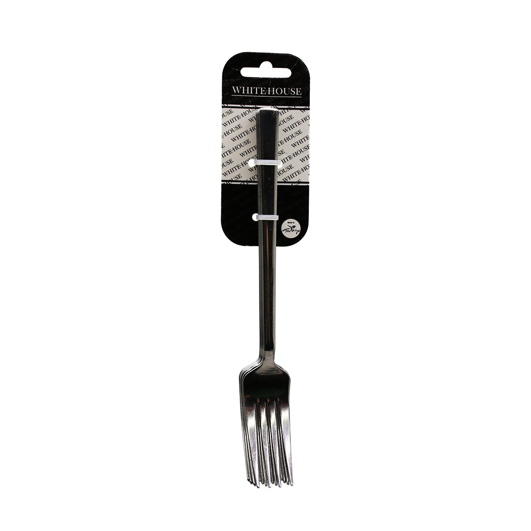 6 PARÇA EKO ÇUBUK SADE METAL YEMEK ÇATAL 2MM (5271)