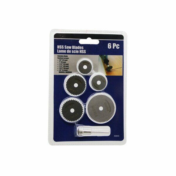 6 PARÇA MİNİ YUVARLAK TESTERE BIÇAKLARI 22---44MM (5271)
