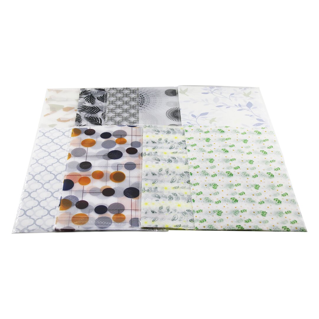 6 PCS 30X45CM EVA - KAYMAZ DOLAP VE ÇEKMECE İÇİ RAF ÖRTÜSÜ (5271)