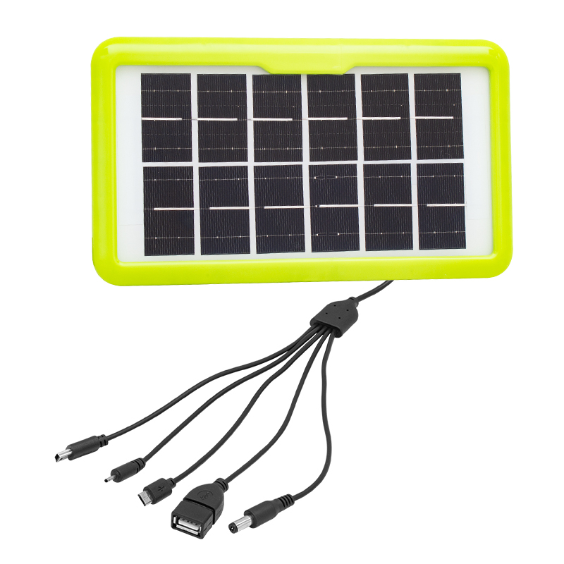 6 VOLT - 0.58 AMPER - 3.5 WATT SOLAR PANEL (5271)