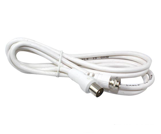 60 OHM ERKEK / F ERKEK KABLO 1.2 METRE KABLO BEYAZ (5271)